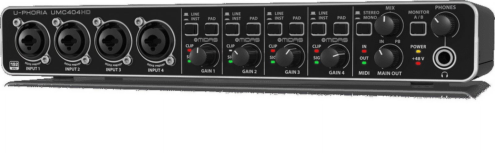 DTM・DAW BEHRINGER UMC404HD Behringer U-Phoria UMC404HD USB Audio Interface | Sweetwater