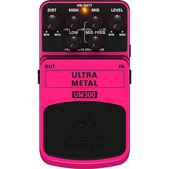 Behringer Ultra Metal UM300 Heavy Metal Distortion Effects Pedal