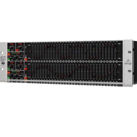 Behringer Ultragraph Pro FBQ6200HD High-Definition 31-Band Stereo Graphic Equalizer with FBQ Feedback Detection System