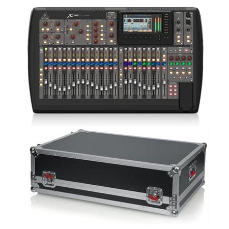 Behringer X32 32-Channel 16-Bus Total Recall Digital Mixing Console - Gator Cases ATA Wood Flight Case