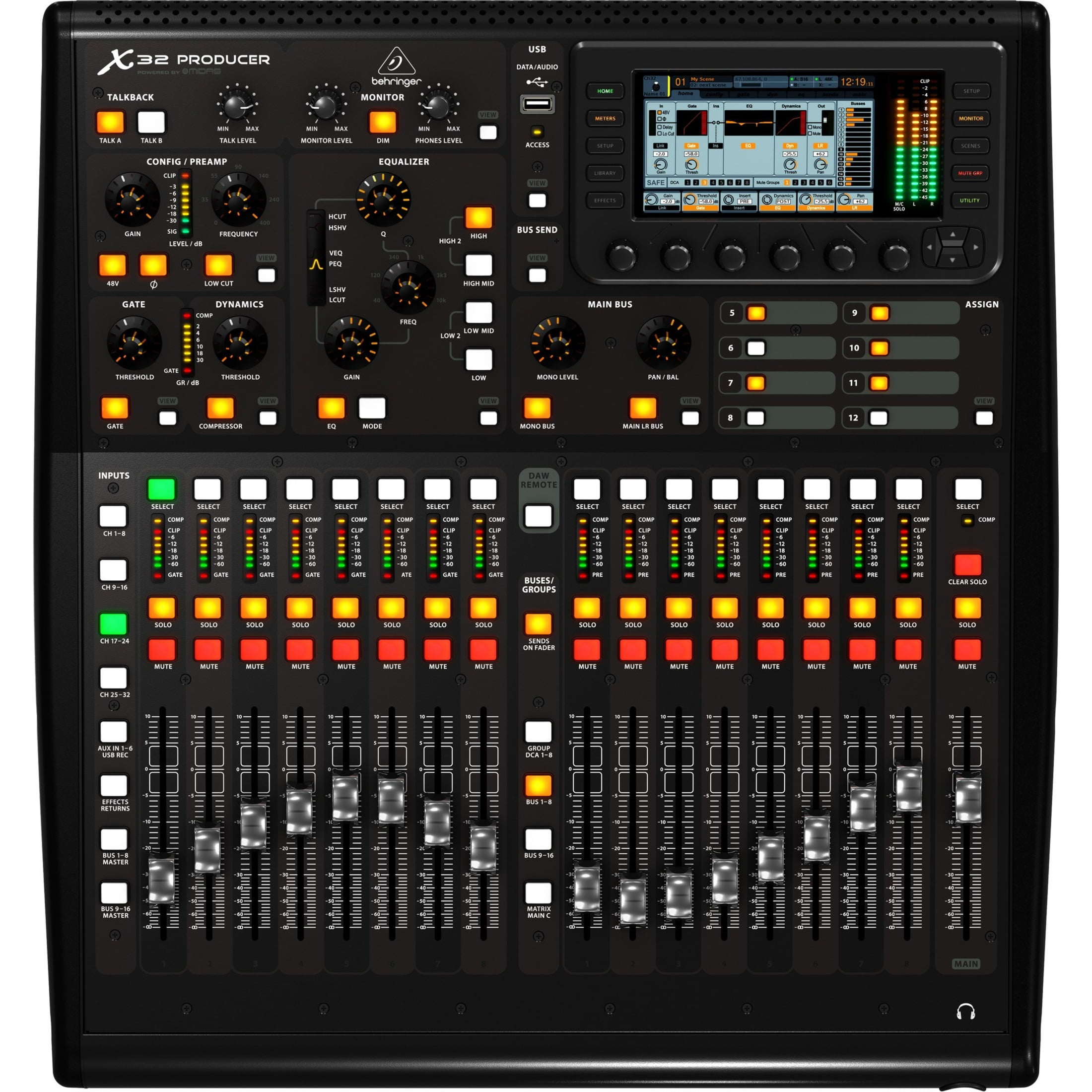 Behringer X32 Compact 40-Channel Digital Mixing Console • Available from  ChurchGear
