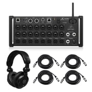 Behringer XAir XR18 18-Ch Wireless Digital Mixer, w/Headphones,2x XLR Cable