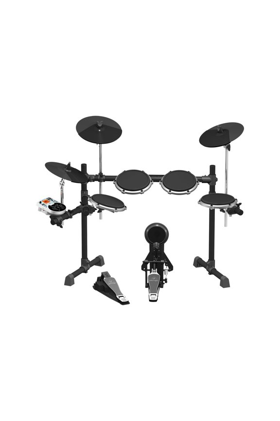 XD80USB High-Performance 8-Piece Electronic Drum Set w/175 Sounds, 15 Drum Sets, LCD Display and USB/MIDI