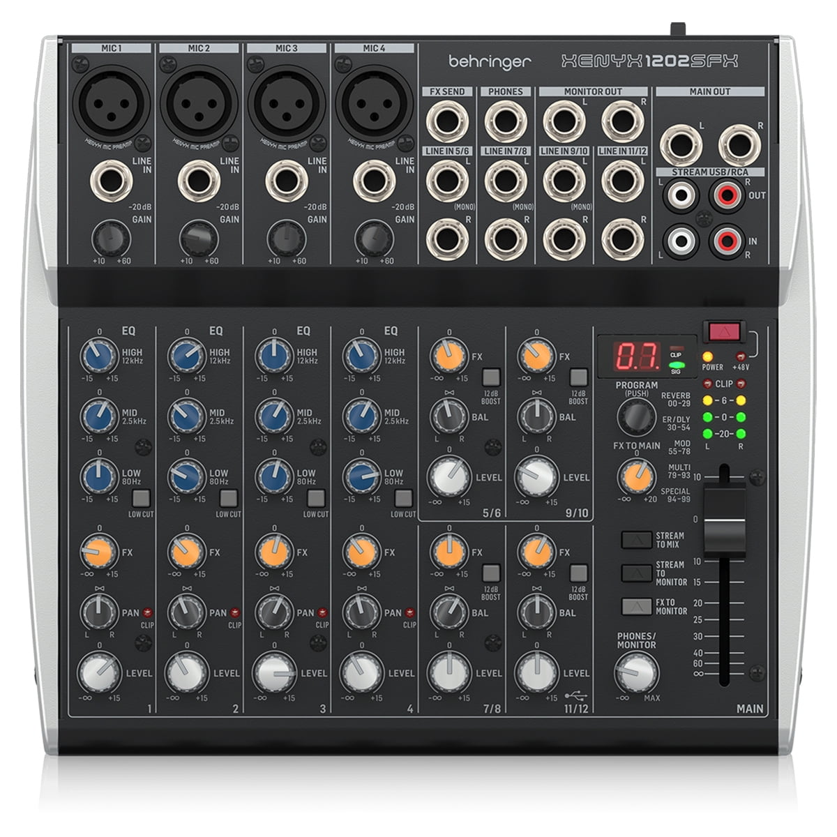 Behringer ミキサー Behringer-XENYX-1202SFX-