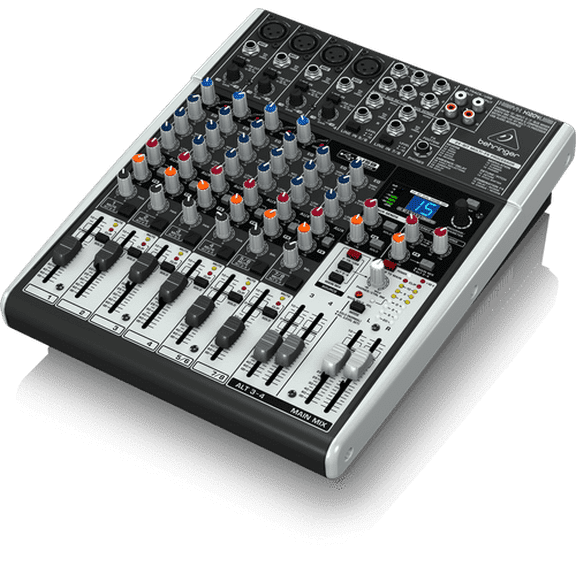XENYX X1204USB Premium 12-Input 2/2-Bus Mixer with XENYX Mic Preamps and Compressors, British EQs