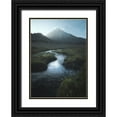 thumbnail image 1 of Behzad, Majid 11x14 Black Ornate Wood Framed with Double Matting Museum Art Print Titled - Inner Tranquility, 1 of 4
