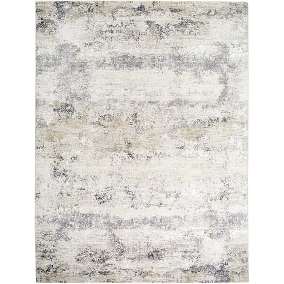 BoutiqueRugs Behzad Southwestern Area Rug - Ivory, Cream, Charcoal - 7'10" x 10'2"