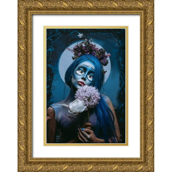 Behzadi Boroujeni, Amir 14x18 Gold Ornate Wood Framed with Double Matting Museum Art Print Titled - Corpse Bride