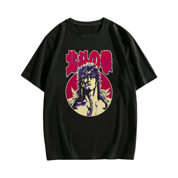 Beidou Fist Japanese Style Cotton casual T-shirt