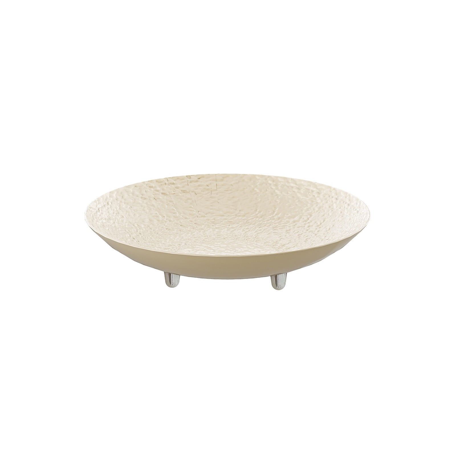 Beige 13 Inch Beige Fruit Bowl Plastic Serving Platter For Living Room ...