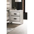 thumbnail image 1 of Beige 2 Bedroom Nightstand - Contemporary Design With Materials And Metal Pull Two Storage Drawers Furniture Style Durability Enchanting, 1 of 2