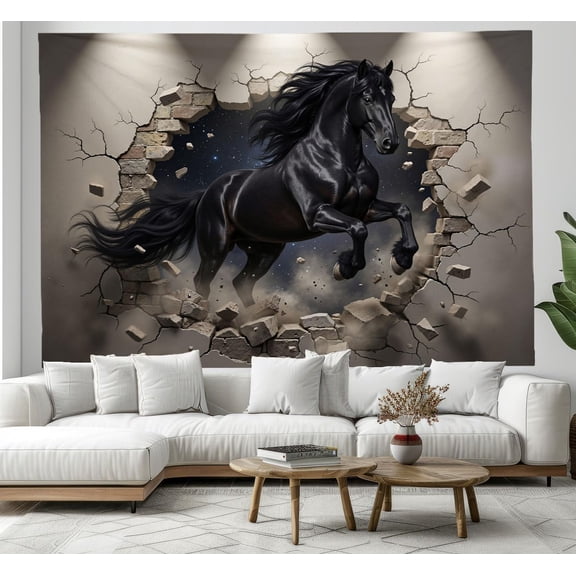 Beige 3D Rainbow Parrot Wall Tapestry Wild Animals Edgy Teen Room Dorm Decor Large Fabric Hanging Statement Tapestries For Bedroom Living Room Wall Decor 40 X 30Inch