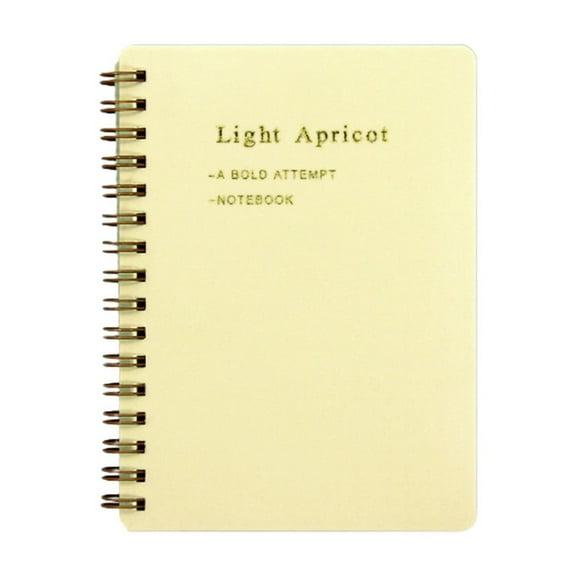 Beige A6 Notebook With Flip Coil 80 Sheets 160 Pages Grid Paper Student Notebook For Notes Journal Writing 5.7X4.2X0.39In Portable Notebook 0.15Lb