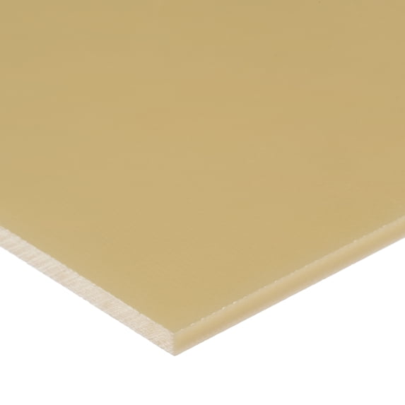 Beige ABS Bar - 1" Thick x 2" Wide x 12" Long