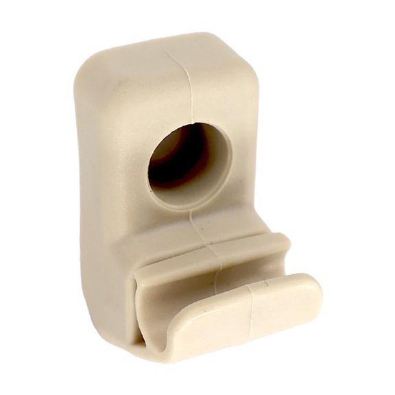 Beige ABS Car Sun Visor Bracket with Quick Installation and Wear-Resistant Feature for Automotive Use