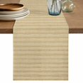 thumbnail image 1 of Beige Abstract Art Table Runner, Modern Luxury Washable Cotton Linen Table Runners 90 Inches Long, Dresser Scarf Runner for Dining/Coffee/Kitchen/Hallway Tables 13''x90'', 1 of 9