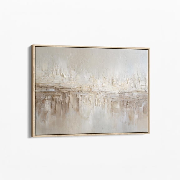 Japandi Beige Abstract Wall Art Print, Neutral Minimal Home Decor ...