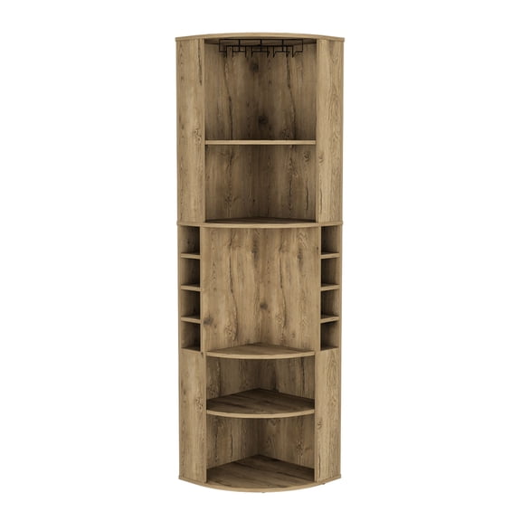 Beige Appearance - Elevated Glass Rack Function - Living Room Atmosphere - Get Glasses Effortlessly