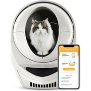 Beige Automatic Self-Cleaning Cat Litter Box (2025) – Smart Odor-Control Litter Tray for All Cats, Works with Any Clumping Litter, USA Designed