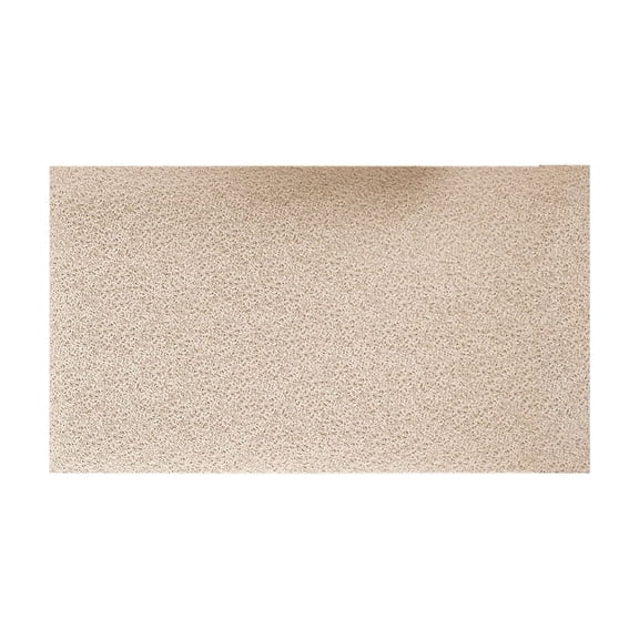Beige Bathroom Non Slipping Mat Shower Room Bath Foot Mat Toilet Bathroom Floor Mat Loofah Shower Mat 39.37X15.74 Inches Plastic Loop Design Beige