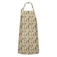 thumbnail image 1 of Beige Bigfoot and Forest Pattern Apron-Garden Aprons for Women with Pockets-Cotton Linen Waterproof Kitchen Cooking Gardening Aprons Adjustable for Kitchen,Cooking,BBQ and Salon 33x27 Inch, 1 of 7