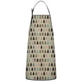 thumbnail image 1 of Beige Bigfoot and Pine Tree Pattern Apron-Garden Aprons for Women with Pockets-Cotton Linen Waterproof Kitchen Cooking Gardening Aprons Adjustable for Kitchen,Cooking,BBQ and Salon 33x27 Inch, 1 of 7