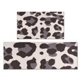 thumbnail image 1 of Beige and Black Of Leopard Print Kitchen Rugs Sets Of 2,Anti Fatigue Kitchen Mat Rugs Non Slip Washable,Decorative Kitchen Floor Mats for Kitchen,Sink,Laundry,17"x30"+17"x47", 1 of 7