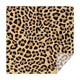 thumbnail image 1 of Beige and Black Of Leopard Print Square Tablecloth,Waterproof Square Table Cover,Wipeable Spillproof Washable Table Cover for Home Kitchen Party Decor 52"x52"(132x132cm), 1 of 6