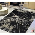 thumbnail image 1 of Beige/Black Splash Abstract Explosion Pattern Distressed- Modern Vintage Area Rug, 1 of 7