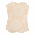thumbnail image 1 of Beige Boho Kitchen Towels Set of 3, Water Absorbent Dish Towel, Farmhouse Middle Century Abstract Geometric Decorative Hand Towels - Quick Drying Cloth for Cooking Baking, 18x28 Inch, 1 of 8