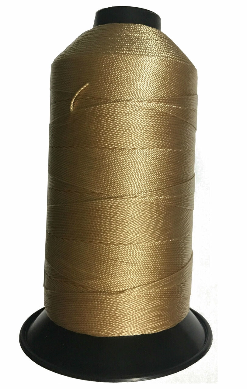 Beige Bonded Nylon Sewing Thread T70 #69 1500 Yard for Outdoor ...