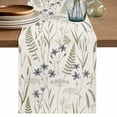 thumbnail image 1 of Beige Botanical Leaves Table Runner 72 Inches, Spring Farmhouse Floral Bed Runner Dresser Scarves Tabletop for Indoor Outdoor Parties/Ceremony/Banquet, 13" x 72", 1 of 9