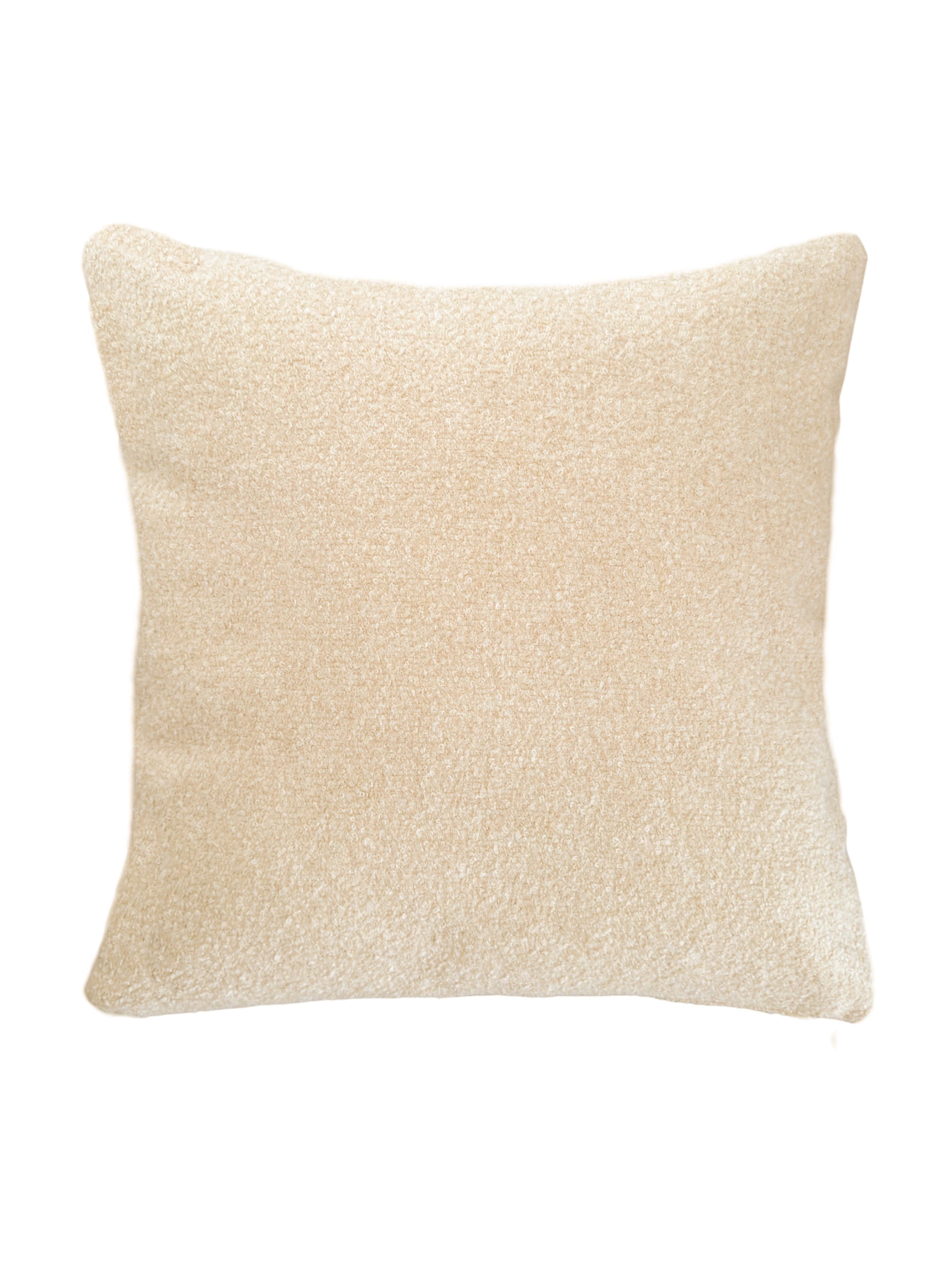 Beige Boucle 24x24 Indoor Outdoor Pillow Default Title