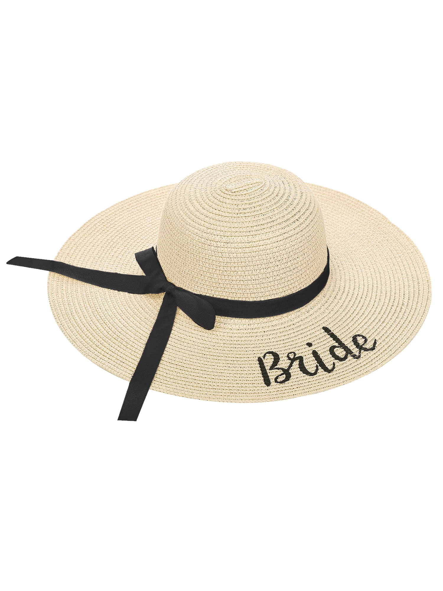Bride hat, adult, beige 1 piece by Trimmings