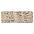 thumbnail image 1 of Beige and Brown Of Leopard Print Kitchen Rug Mat,Kitchen Runner Rugs Non Skid Washable,Decorative Kitchen Floor Mats for Kitchen,Sink,Laundry,17"x47.2", 1 of 7