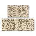 thumbnail image 1 of Beige and Brown Of Leopard Print Kitchen Rugs Sets Of 2,Anti Fatigue Kitchen Mat Rugs Non Slip Washable,Decorative Kitchen Floor Mats for Kitchen,Sink,Laundry,17"x30"+17"x47", 1 of 7