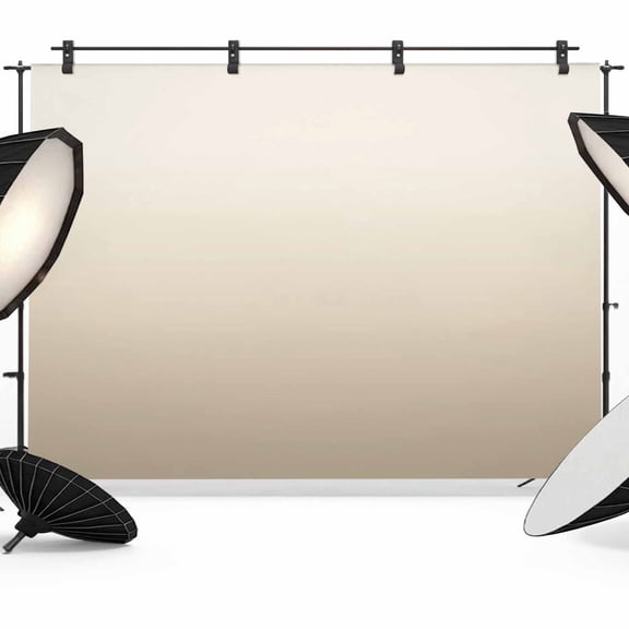 Beige Brown Photography Backdrop 12x8FT, Gradient Solid Color Ombre Modern Art Photo Backdrops, Background for Photography Studio Photo Studio Background, Back Drop for Photoshoot