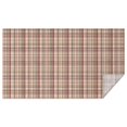 thumbnail image 1 of Beige Brown and Red Checkered Pattern Rectangle Tablecloth 60"x102",Waterproof Polyester Rectangle Table Cloth, Wipeable Spillproof Polyester Tablecloth for Dining, Camping, Indoor and Outdoor, 1 of 6