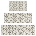 thumbnail image 1 of Beige Buffalo Skull Arrow Pattern Kitchen Rugs Sets Of 3,Kitchen Runner Rugs Non Skid Washable,Decorative Kitchen Floor Mats for Kitchen,Sink,Laundry,17"x30"+ 17"x47" + 17"x59", 1 of 6