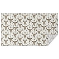 thumbnail image 1 of Beige Buffalo Skull Arrow Pattern Rectangle Tablecloth 60"x102",Waterproof Polyester Rectangle Table Cloth, Wipeable Spillproof Polyester Tablecloth for Dining, Camping, Indoor and Outdoor, 1 of 6