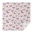 thumbnail image 1 of Beige Butterfly Pattern Square Tablecloth,Waterproof Square Table Cover,Wipeable Spillproof Washable Table Cover for Home Kitchen Party Decor 52"x52"(132x132cm), 1 of 6