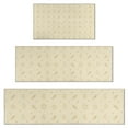 thumbnail image 1 of Beige Celestial Pattern Kitchen Rugs Sets Of 3,Kitchen Runner Rugs Non Skid Washable,Decorative Kitchen Floor Mats for Kitchen,Sink,Laundry,17"x30"+ 17"x47" + 17"x59", 1 of 6