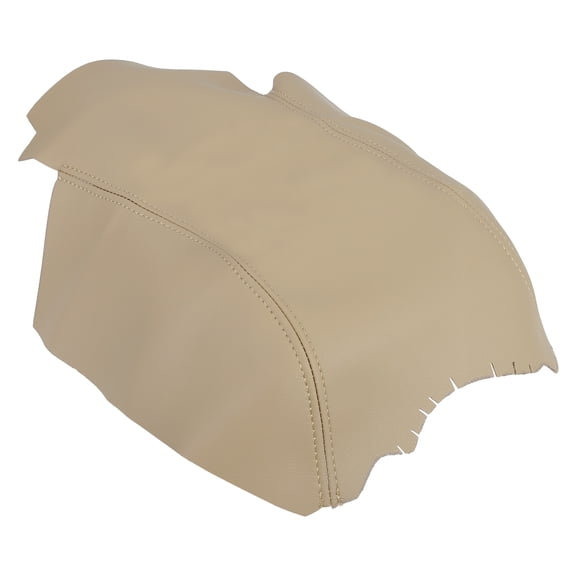 Beige Center Console Lid Armrest Pad Cover Replacement Microfiber Leather for Land Rover Range Rover Sport 2006-2013