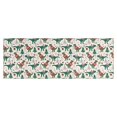 thumbnail image 1 of Beige Christmas Dinosaur Pattern Kitchen Rug Mat,Kitchen Runner Rugs Non Skid Washable,Decorative Kitchen Floor Mats for Kitchen,Sink,Laundry,17"X47", 1 of 5