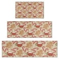 thumbnail image 1 of Beige Christmas Gingerbread Man Pattern Kitchen Rugs Sets Of 3,Kitchen Runner Rugs Non Skid Washable,Decorative Kitchen Floor Mats for Kitchen,Sink,Laundry,17"x30"+ 17"x47" + 17"x59", 1 of 6