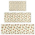 thumbnail image 1 of Beige Christmas Gingerbread Pattern Kitchen Rugs Sets Of 3,Kitchen Runner Rugs Non Skid Washable,Decorative Kitchen Floor Mats for Kitchen,Sink,Laundry,17"x30"+ 17"x47" + 17"x59", 1 of 6