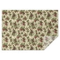 thumbnail image 1 of Beige Christmas Pine Cone Pattern Rectangle Tablecloth 60"x84",Waterproof Polyester Rectangle Table Cloth, Wipeable Spillproof Polyester Tablecloth for Dining, Camping, Indoor and Outdoor, 1 of 5