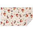 thumbnail image 1 of Beige Christmas Santa Pattern Rectangle Tablecloth 60"x102",Waterproof Polyester Rectangle Table Cloth, Wipeable Spillproof Polyester Tablecloth for Dining, Camping, Indoor and Outdoor, 1 of 6
