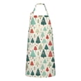 thumbnail image 1 of Beige Christmas Tree Apron-Garden Aprons for Women with Pockets-Cotton Linen Waterproof Kitchen Cooking Gardening Aprons Adjustable for Kitchen,Cooking,BBQ and Salon 32"x27", 1 of 7