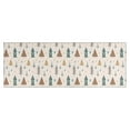 thumbnail image 1 of Beige Christmas Tree Pattern Kitchen Rug Mat,Kitchen Runner Rugs Non Skid Washable,Decorative Kitchen Floor Mats for Kitchen,Sink,Laundry,17"X47", 1 of 5
